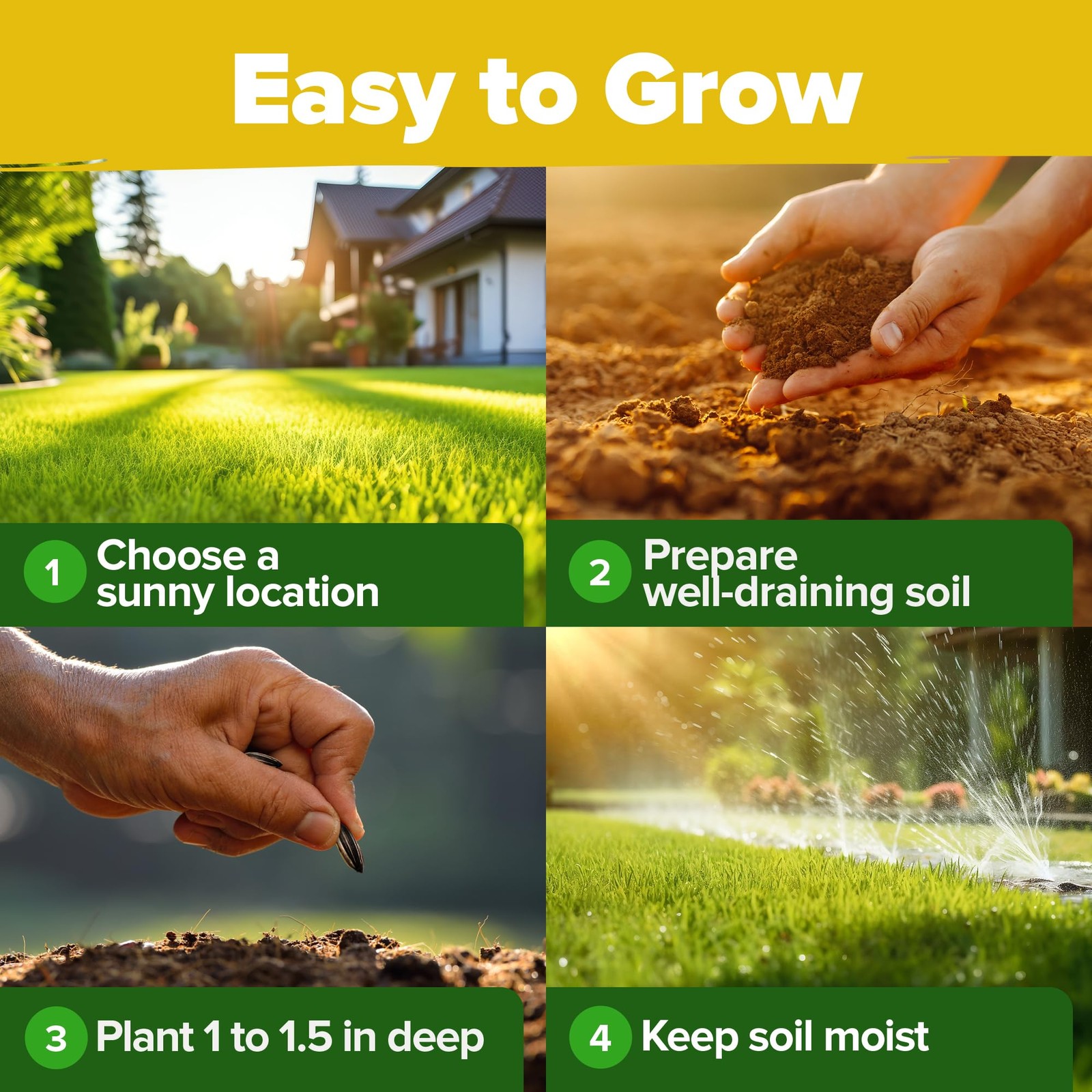8 Varieties Non-GMO Sunflower Seeds Packets to Plant Dwarf Mexican Wild Lemon