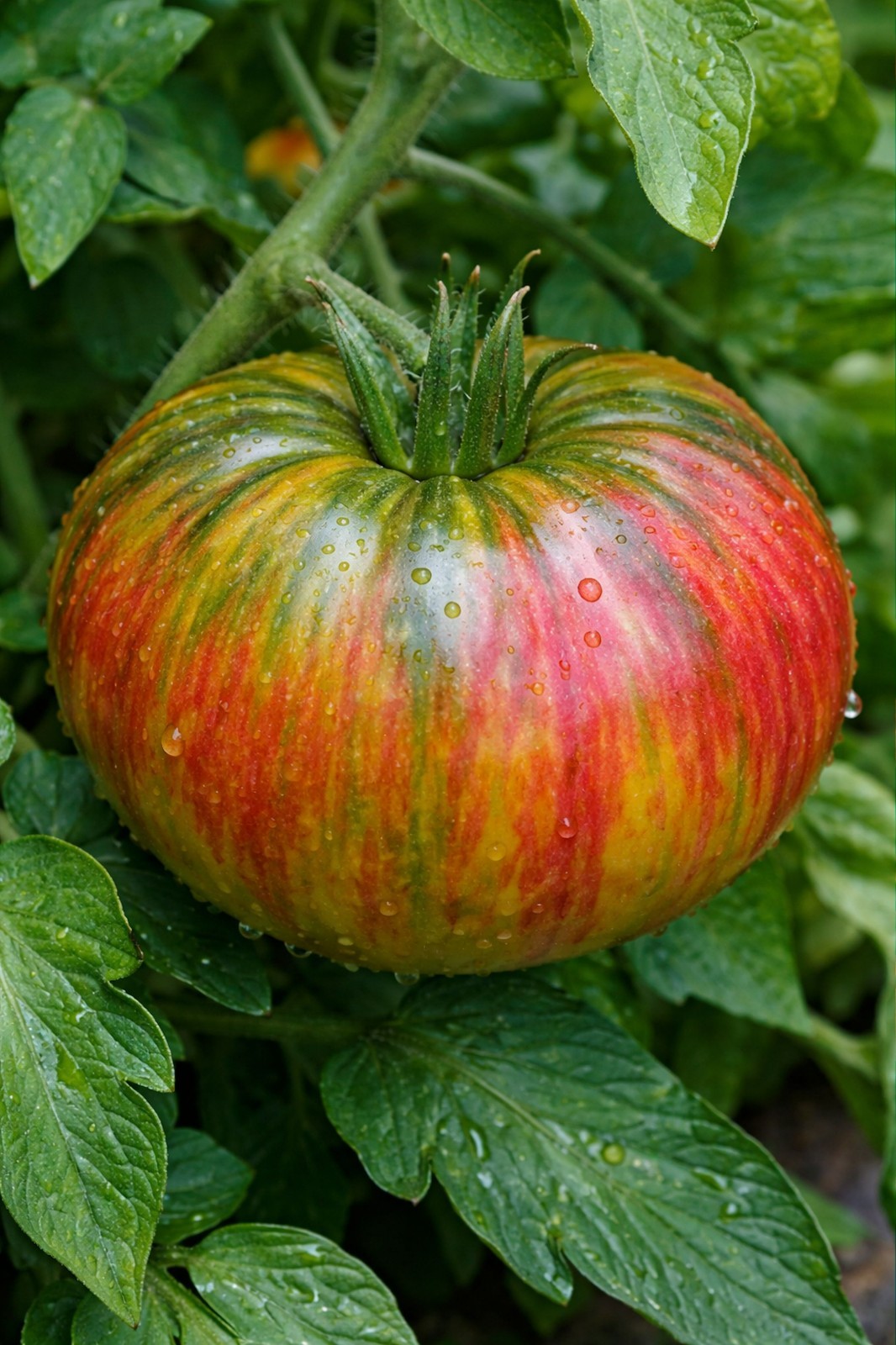 20 Heirloom Berkeley Tie‑Dye Tomato Seeds! Incredible Color and Flavor !