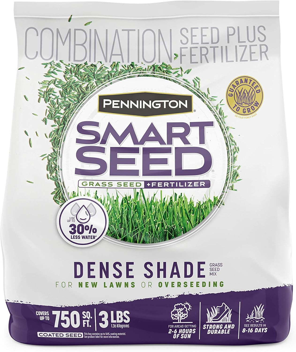 Pennington Smart Seed Dense Shade Grass Mix 3 Lb