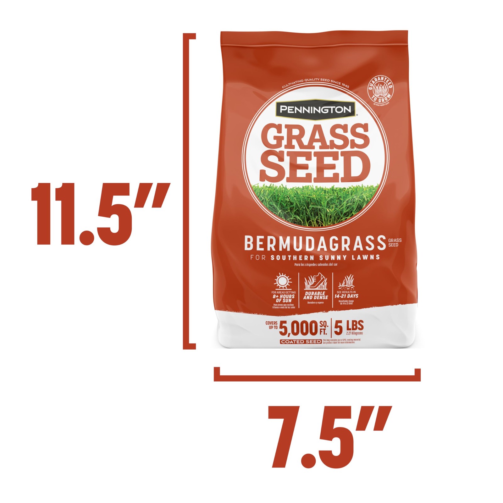 Pennington Bermudagrass Grass Seed 5 lb