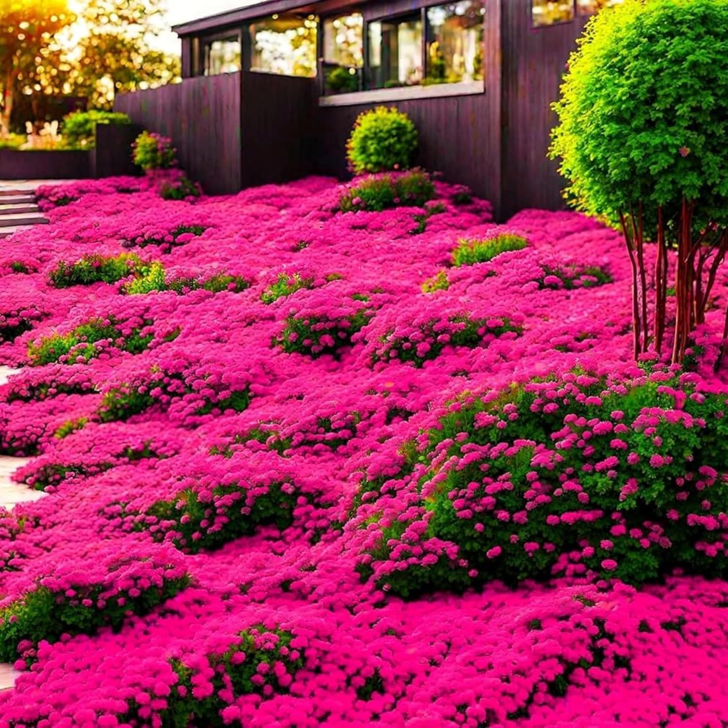 21000+ Creeping Thyme Seeds for Planting Ground Cover Plants Heirloom Flowers…