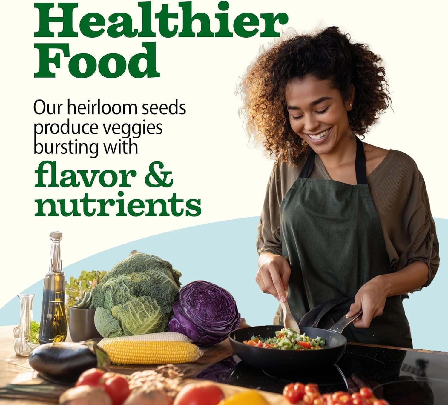 55 Vegetable Seeds Pack 28,000+ Non-GMO Heirloom Seeds for Planting Vegetable…
