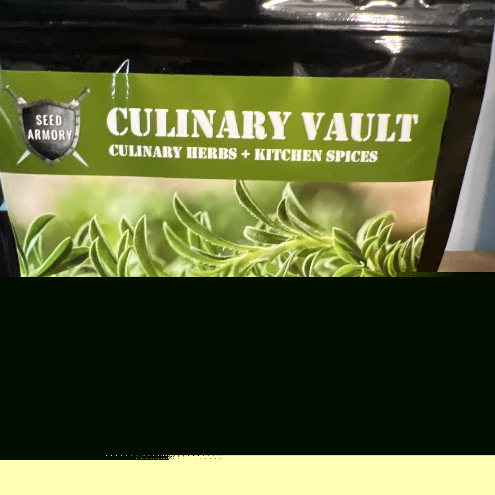 The Seed Armory Culinary Vault – 14 Seed Varieties for Self-Sufficiency